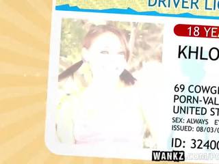 WANKZ- Khloe Kush Is 18 and Takes a Big member adult video vids