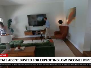 Fck nyheter - verklig estate ombud trasig för exploiting hem buyers