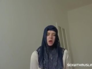 Real estate agent man fucks pleasant hijab woman
